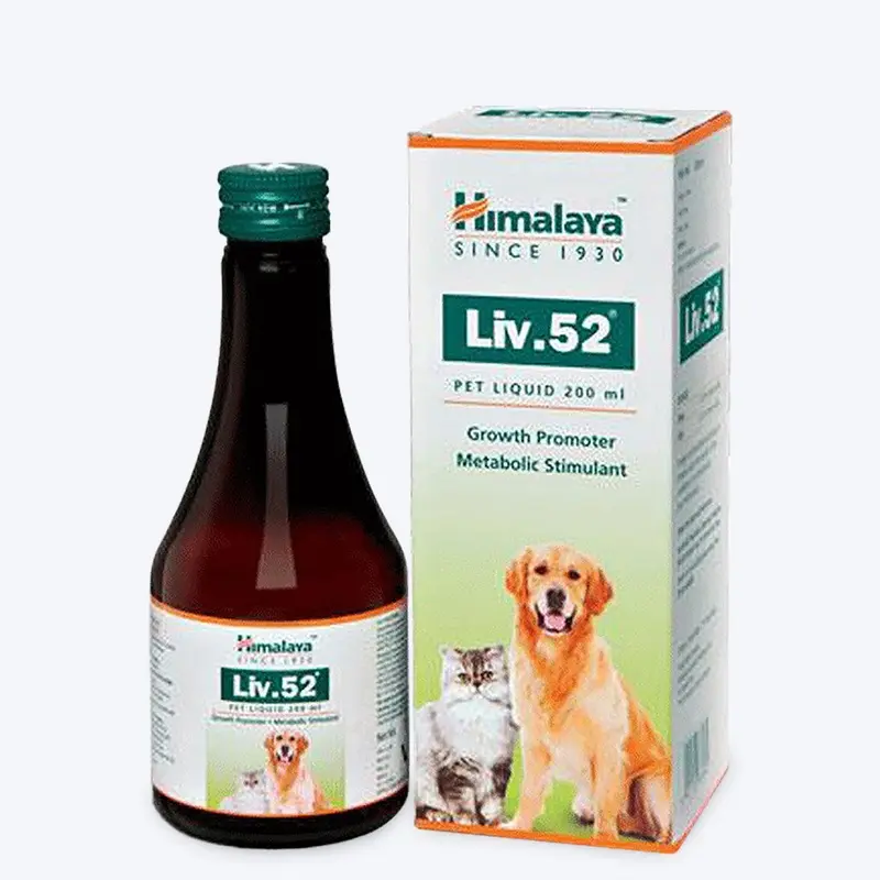 Himalaya Liv.52 Liver Support Supplement For Dogs & Cats - 200 ml