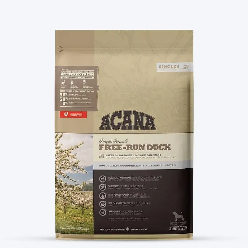 Acana Free-Run Duck Dry Dog Food (All Breeds & Ages)
