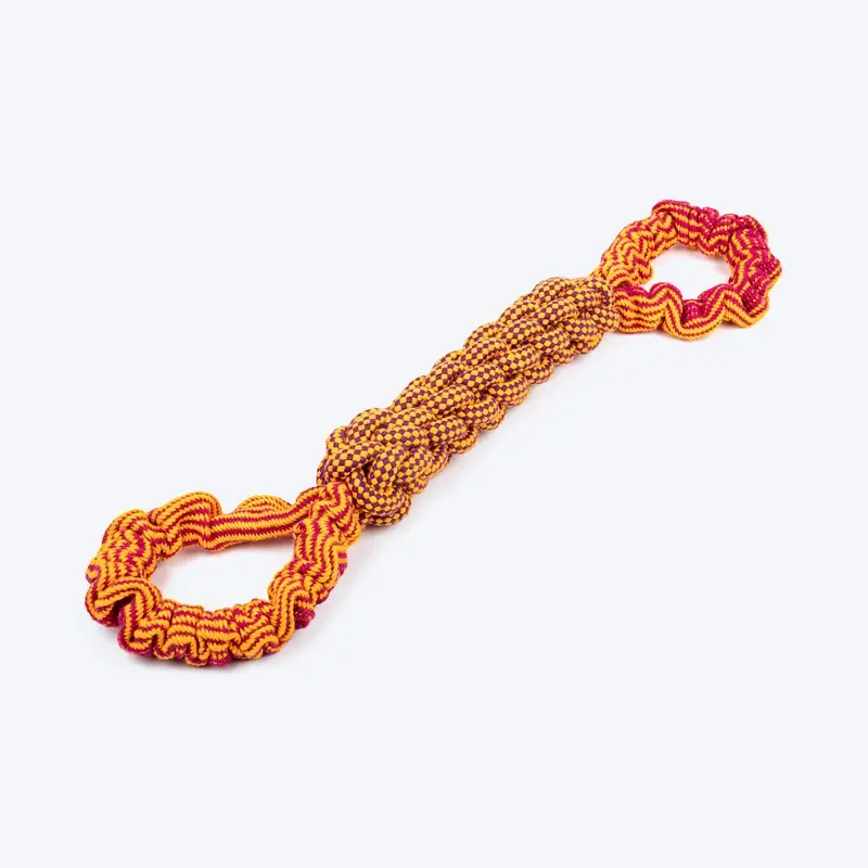 Dash Dog Tug-O-War Bungee Rope Toy For Dog - Orange