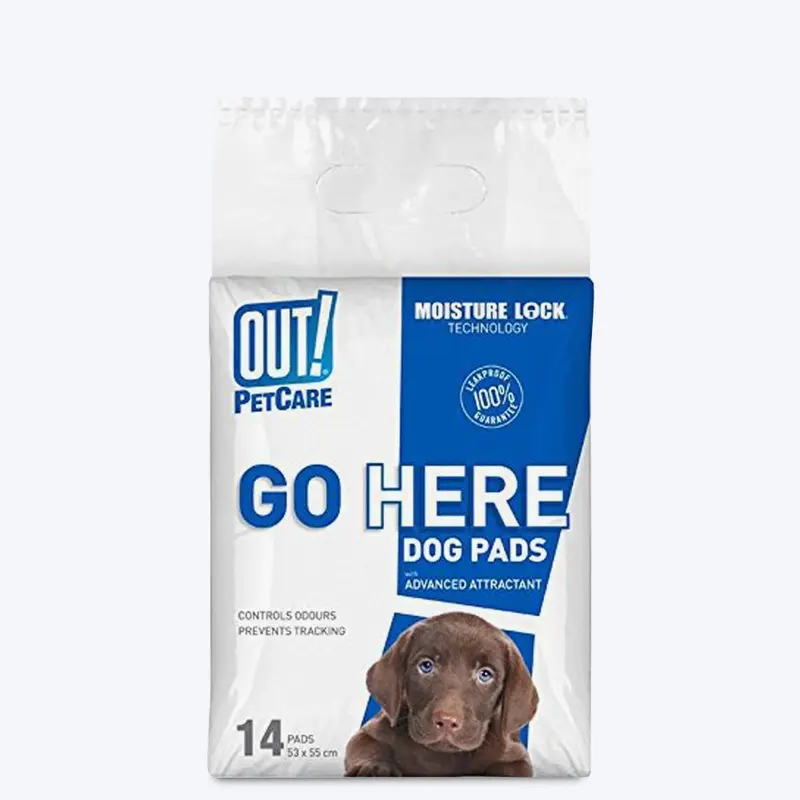 Bramton OUT! Go Here Dog Pads - Moisture Lock Training Pads