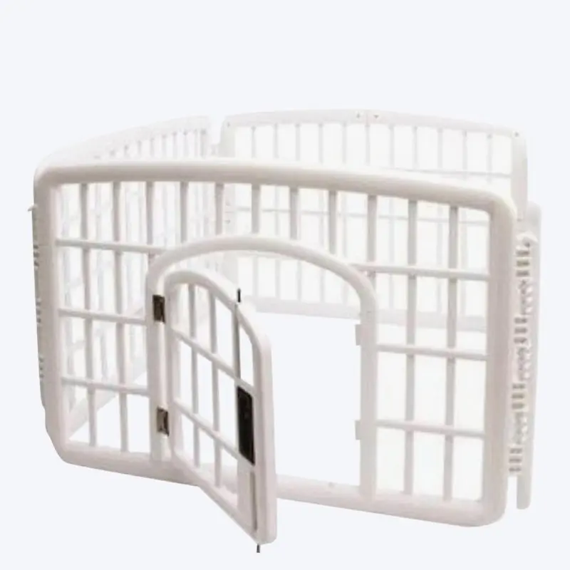 M-Pets Alaska Foldable Puppy Pen with Door - White