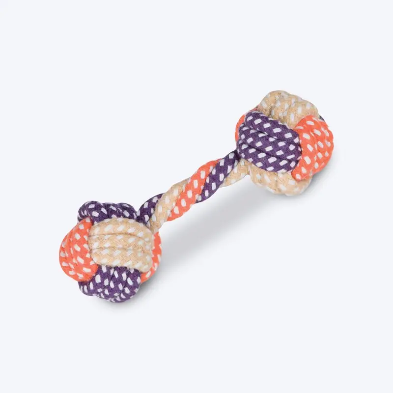 Trixie Dumbbell Dog Rope Toy - 15 cm