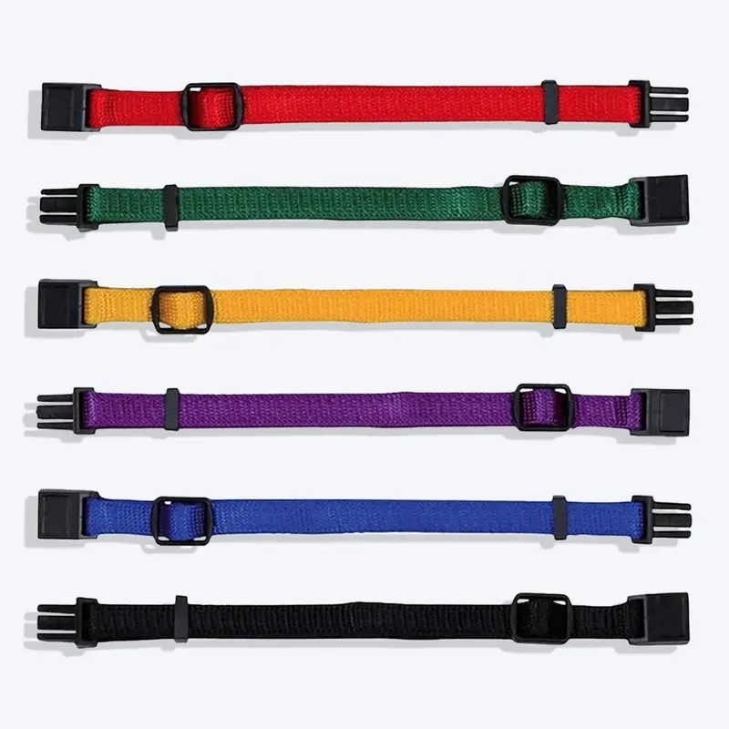 Trixie Puppy Collars Dark Colours - Set of 6