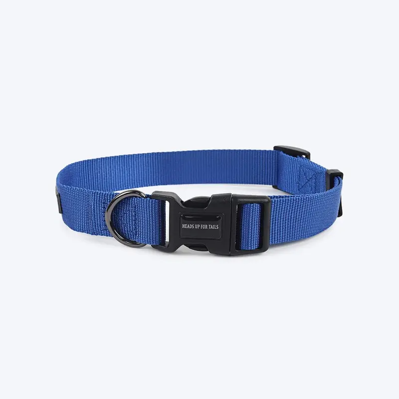 HUFT Essentials Nylon Puppy Collar - XS - Navy