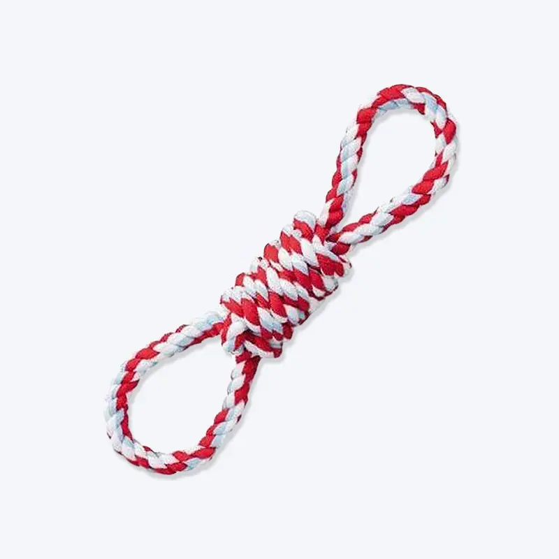 Trixie Playing Rope with Double Loop Dog Toy