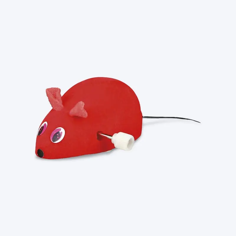 Trixie Wind Up Mouse Cat Toy - 7 cm (Assorted Colour)