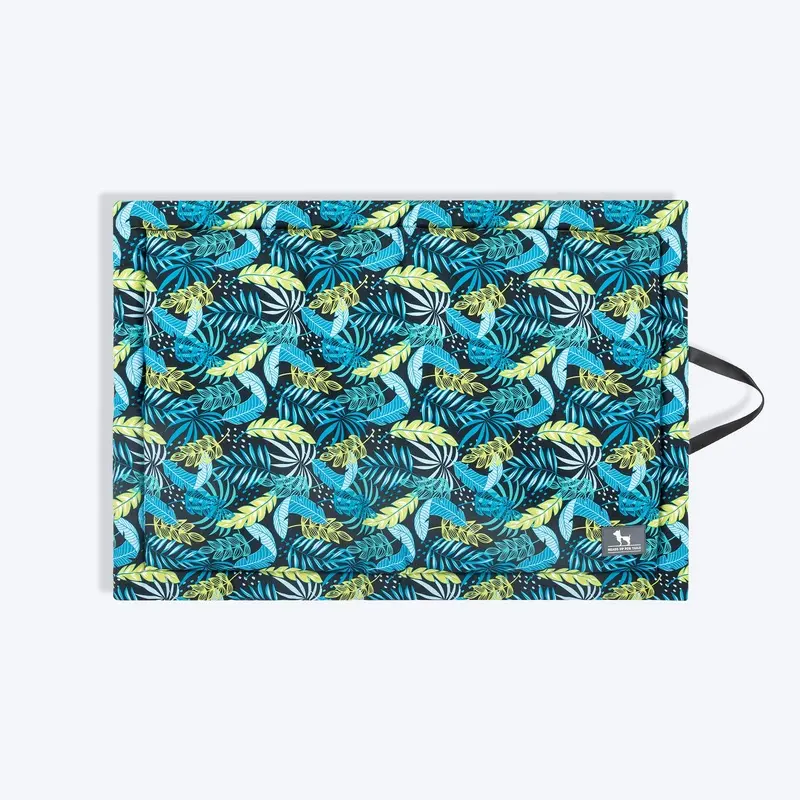 HUFT Luminous Leaves Mat Dog & Cat - Navy