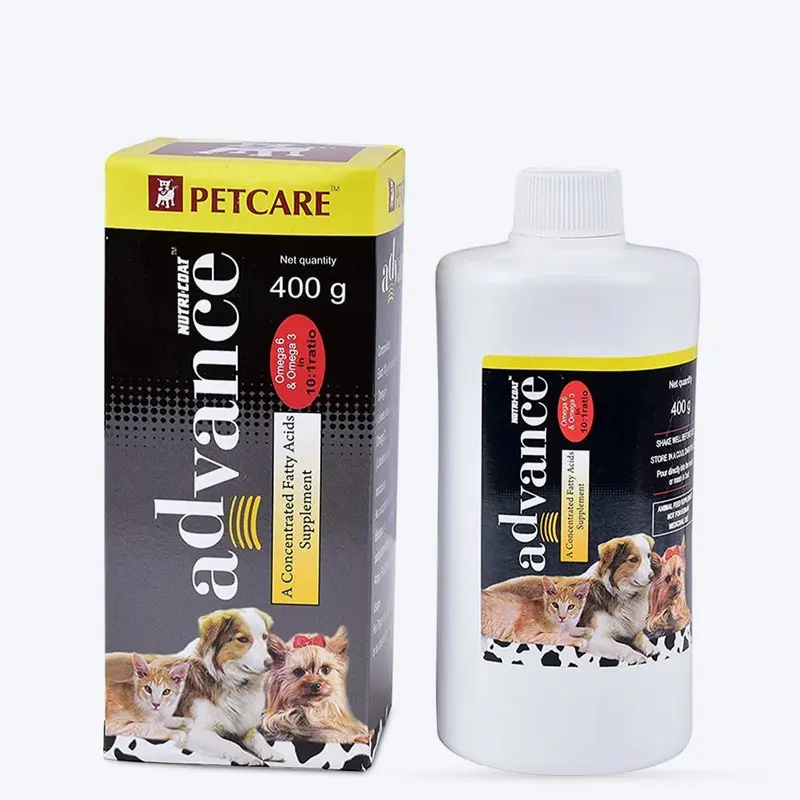 Petcare Nutri-Coat Advance Concentrated Fatty Acids Supplement For Dogs & Cats