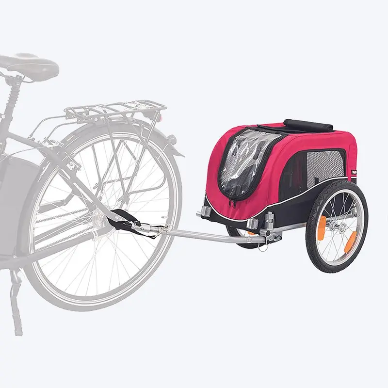 Trixie Red Bicycle Trailer For Dogs