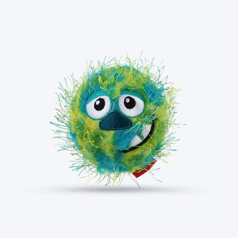 GiGwi Plush Friendz Dog Toy Crazy Ball