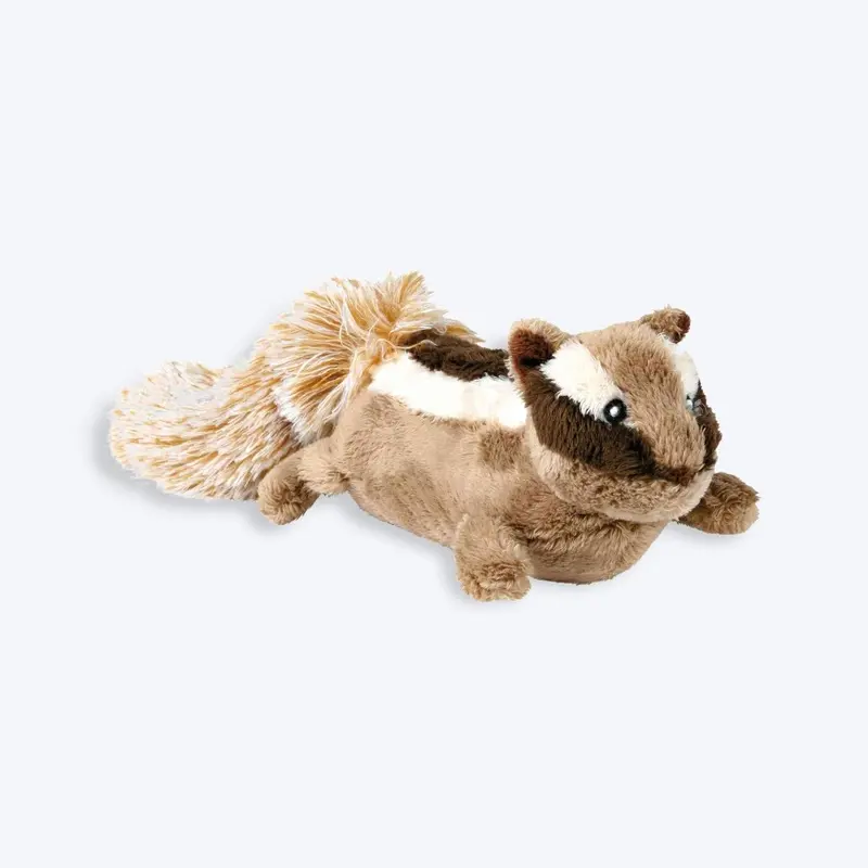 Trixie Chipmunk With Sound Plush Dog Toy - Brown & Beige - 28 cm