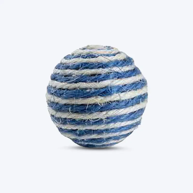 Trixie Sisal Ball Cat Toy - 6 cm
