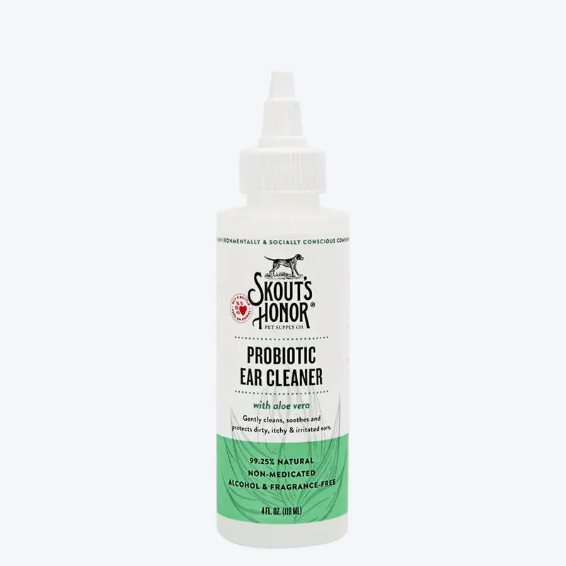 Skout's Honor Probiotic Ear Cleaner for Dogs & Cats - 118 ml