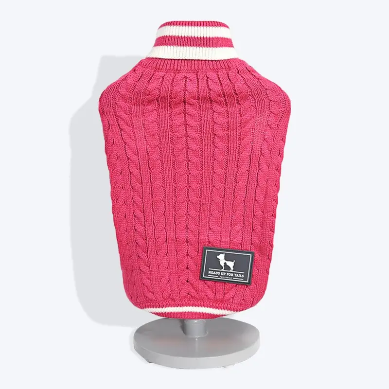 HUFT Fuzzy Buddy Cat Sweater - Pink