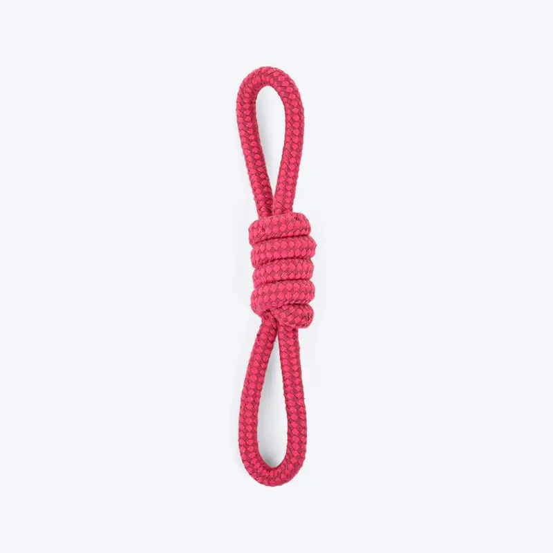Dash Dog Spin Around Rope Dog Toy - Purple
