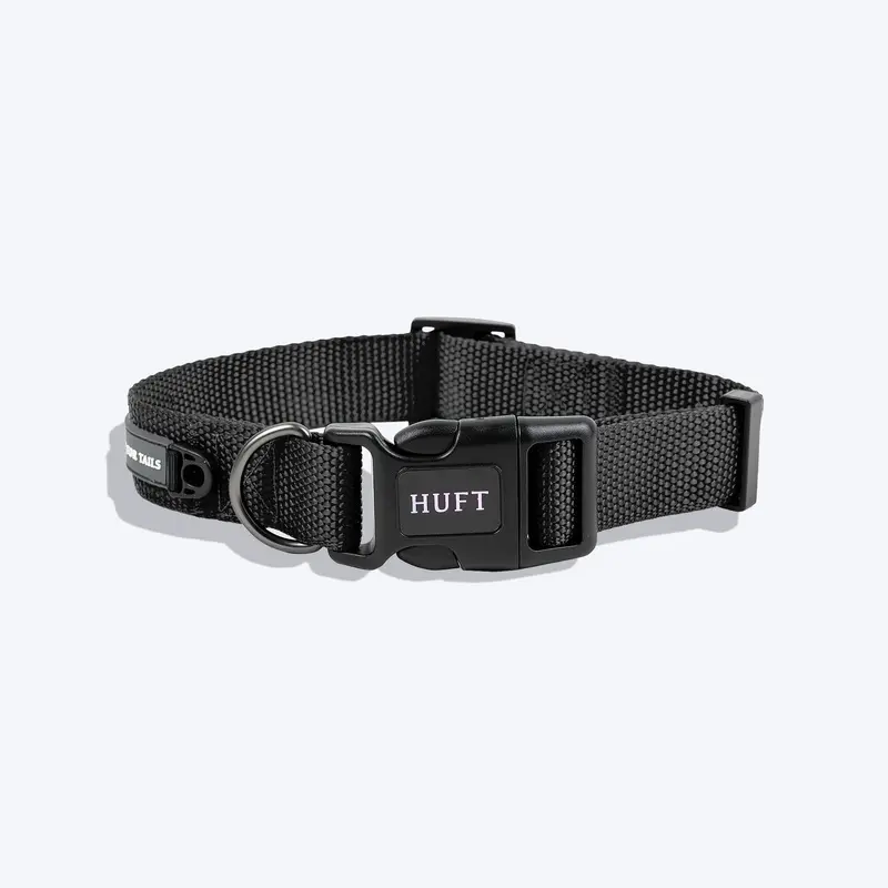 HUFT Basics Dog Collar - Classic Black