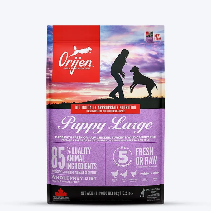 Orijen Grain Free Large Breed Dry Puppy Food - 11.4 kg