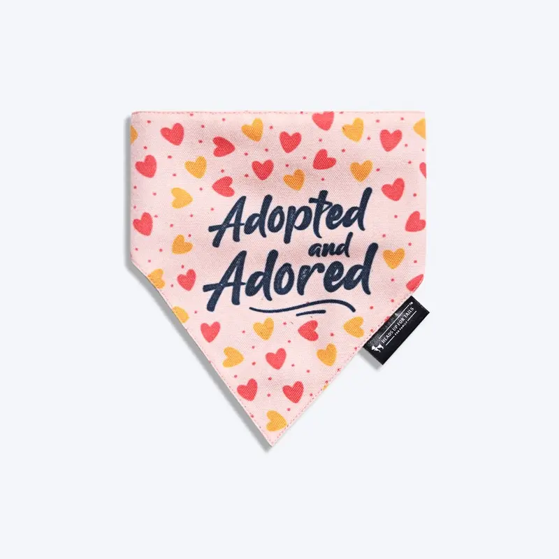 HUFT Adopted And Adored Dog Bandana