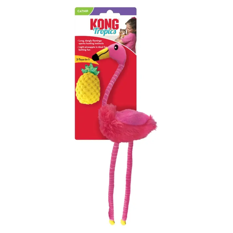 Kong Tropics Flamingo 2 Pk