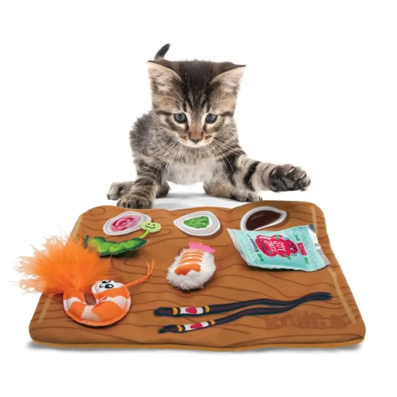 Kong Cat Pull-a-Part Sushi