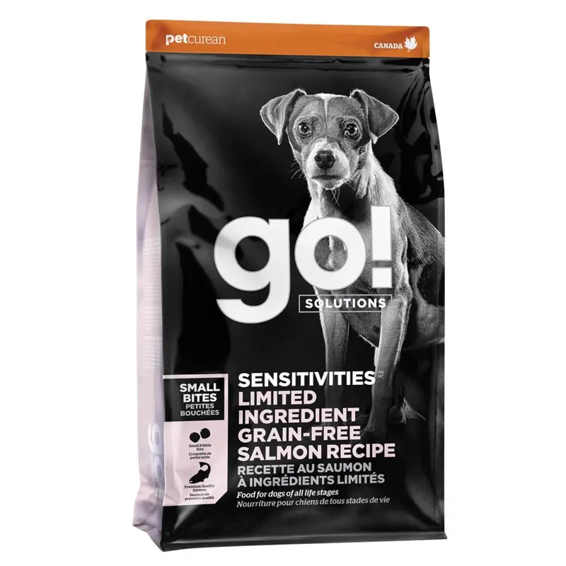 GO! DOG LID Salmon Small Bites 22lb