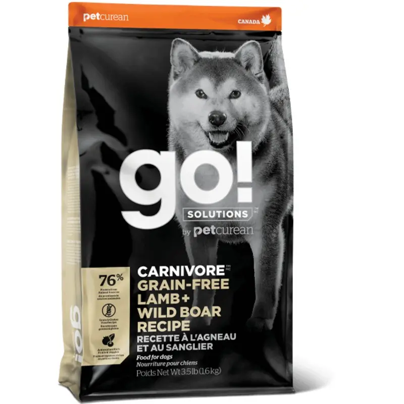 GO! Carnivore Lamb & Wild Boar 3.5lb