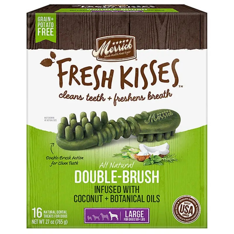 FRESH KISSES COCONUT DENTAL CHEWS BOX