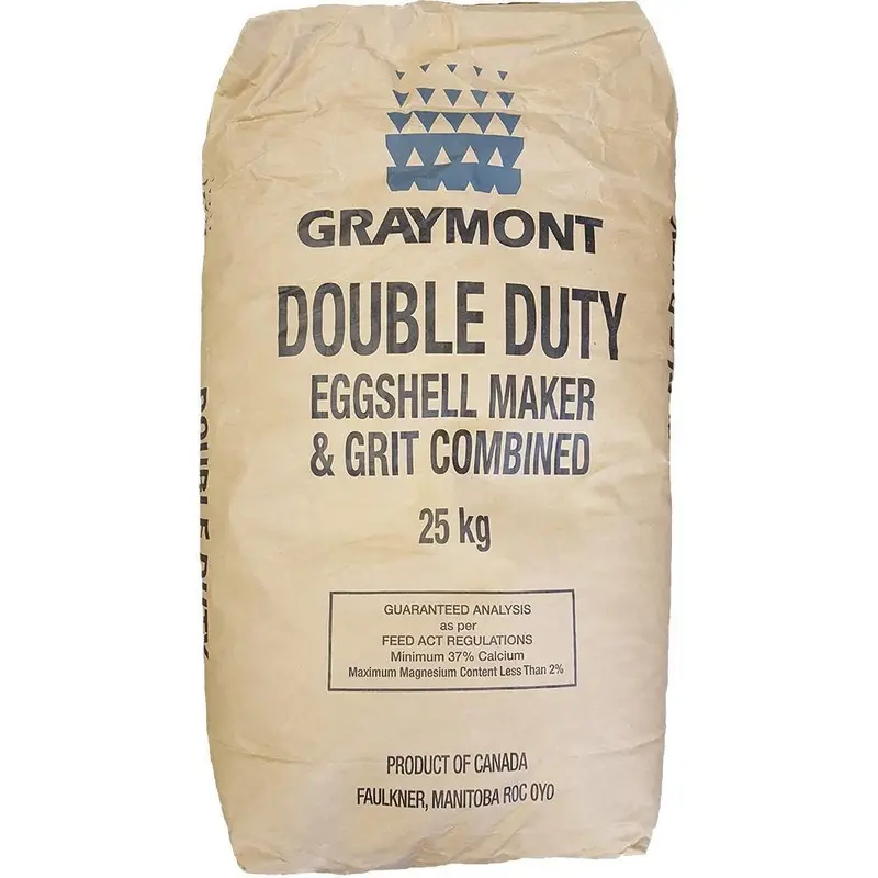 Eggshell Maker Double Duty Grit Calcium 25kg