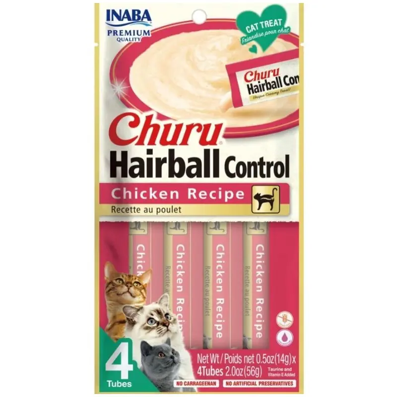 Churu Hairball Control Chicken 4pk