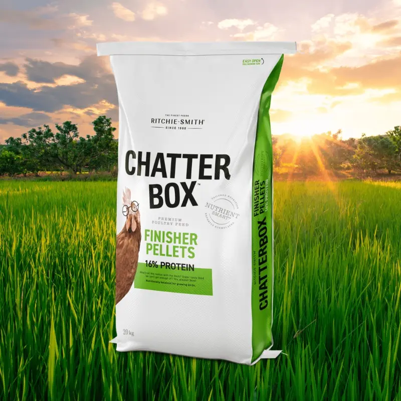 ChatterBox Finisher 16% Pellets NON GMO