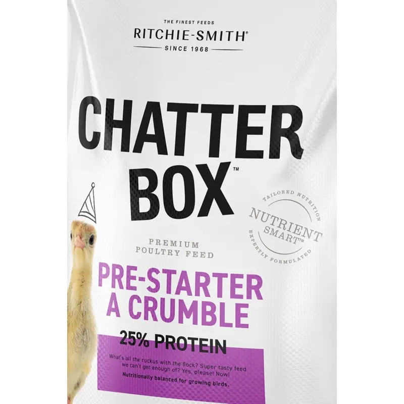 ChatterBox Pre-Starter 25% MINI BAG NON GMO