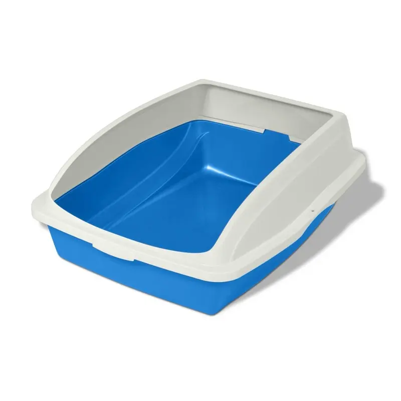 Cat Litter Pan Large with Rim 19x15x7.25