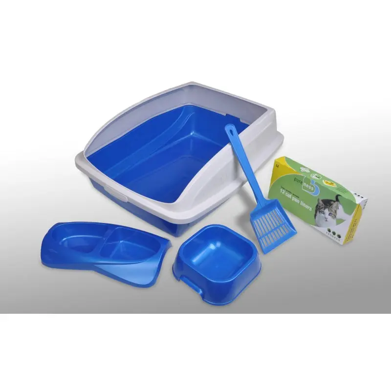 Cat Litter Starter Kit Large 19 x14 x4 Van ness