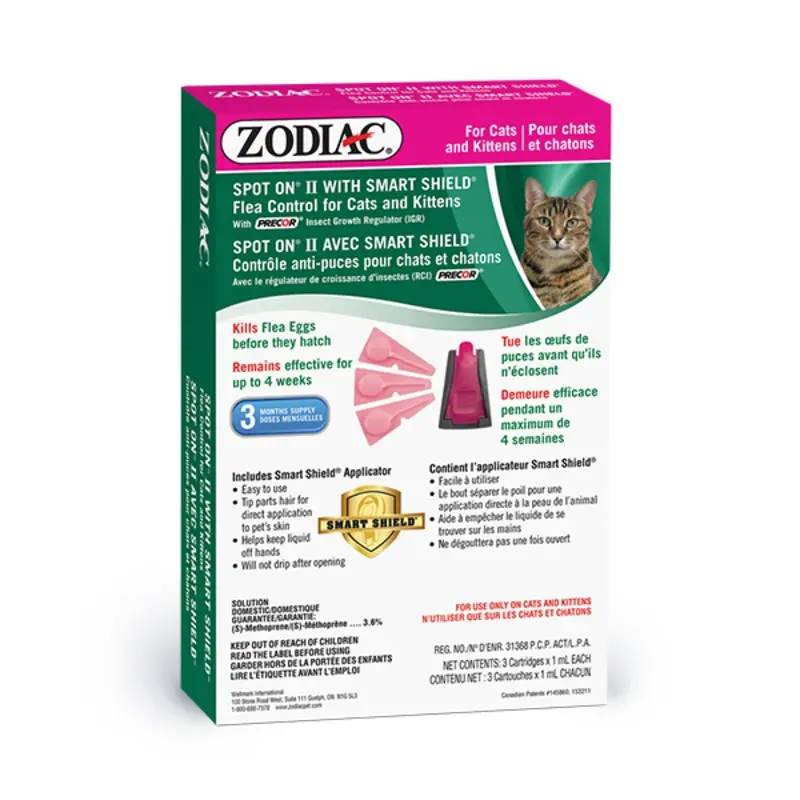 ZODIAC Cat Spot Fea Tick
