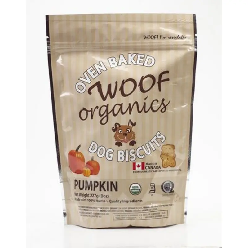 Woof Organic Pumpkin 227g