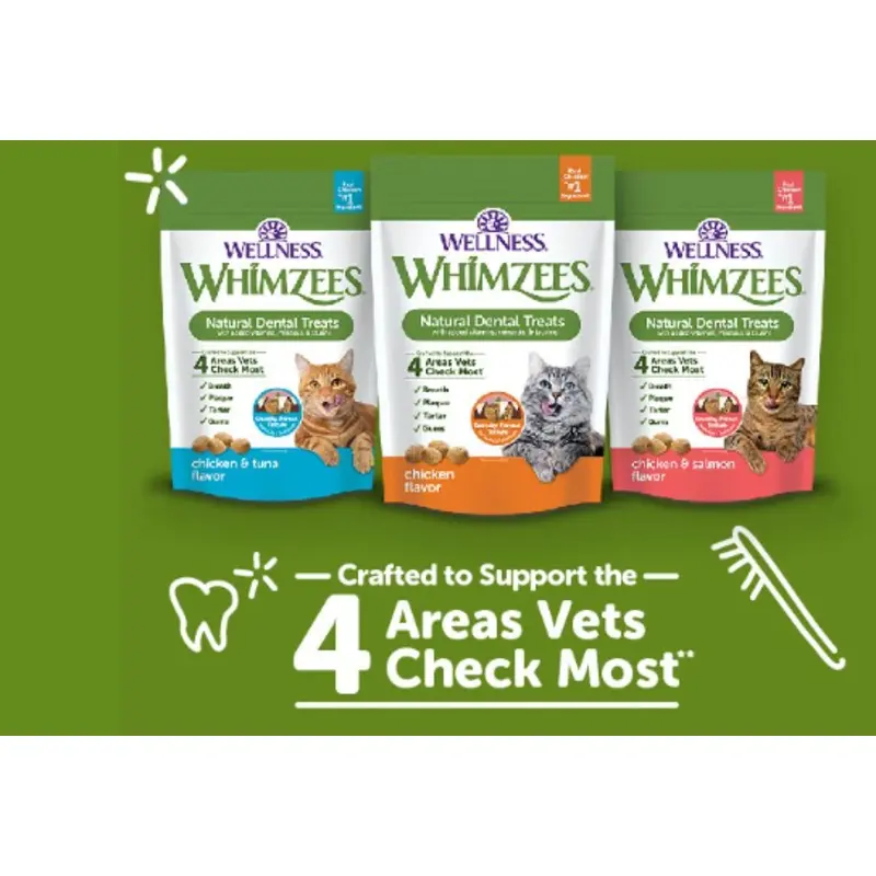 Whimzee Cat Treats 2oz