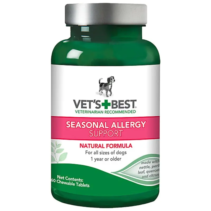 VETS BEST-SEASONAL ALLERGY SUPPORT 60TAB