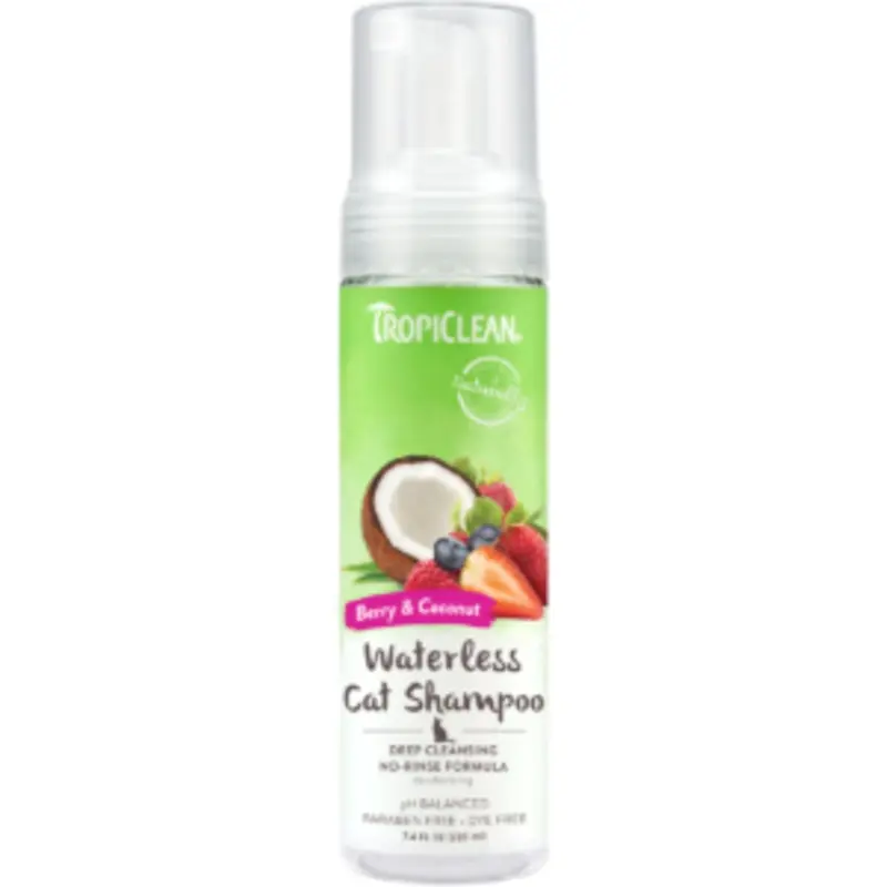 Tropiclean Cat Waterless Shampoo 220ml