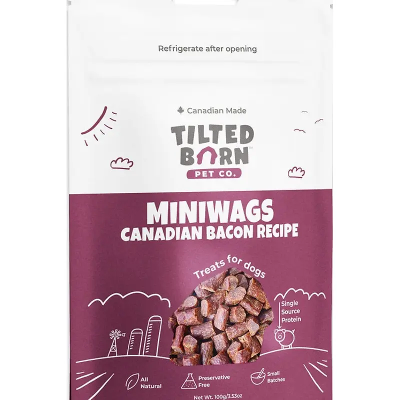 Tilted Barn CDN Bacon Miniwags 3.5oz