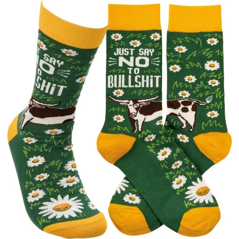 Socks - Say No to  Bulls**t
