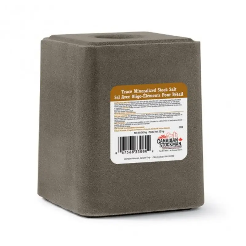 SALT BLOCK 20kg TRACE MINERAL