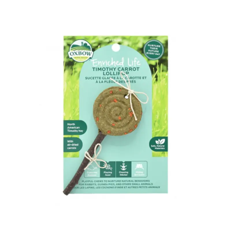 Oxbow Lollipop Carrot Chew