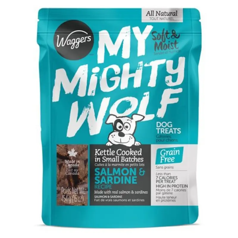 MY MIGHTY WOLF GRAIN FREE SALMON 454G
