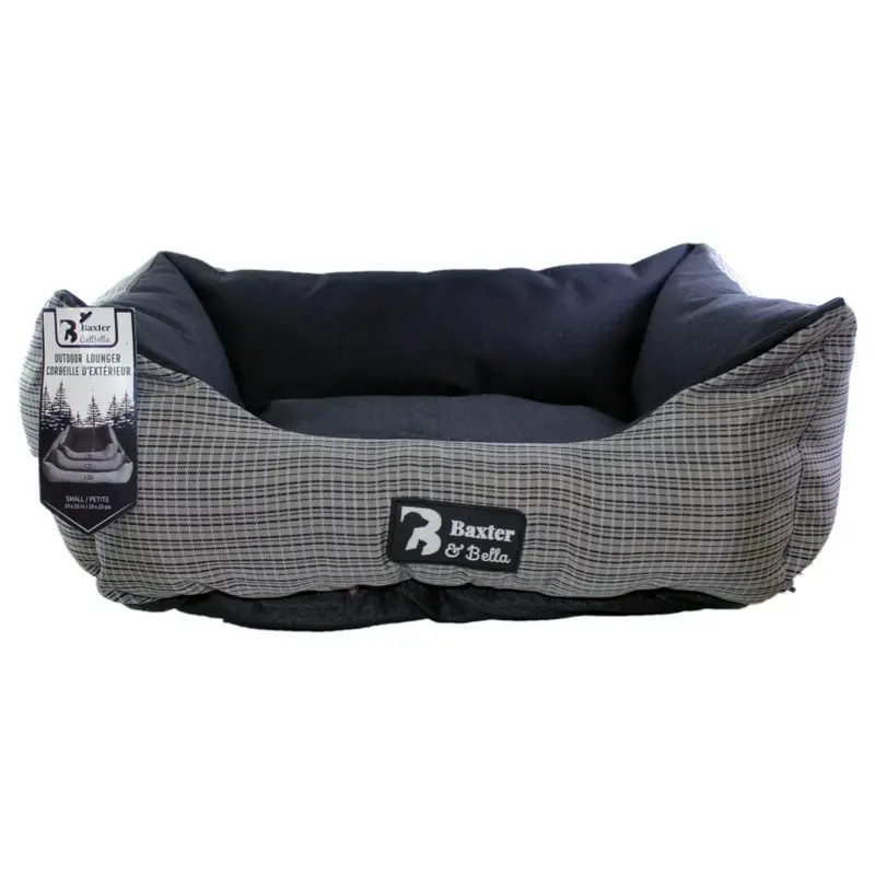 Baxer & Bella Lounger Grey 19x15