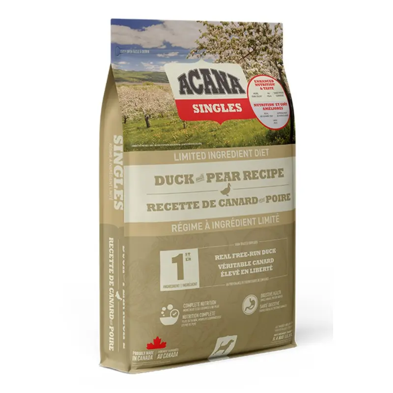 Acana Singles Duck & Pear Dog 10.8kg