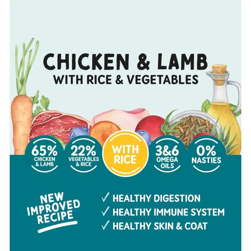 Adult Chicken & Lamb 400g