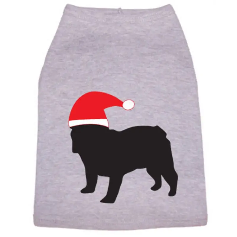 Santa Dog Dog Tank Non-Return/Exchangeable