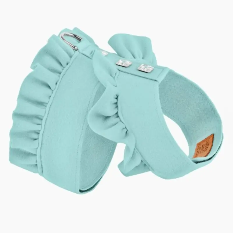Tiffi Blue Pinafore Harnesses by Susan Lanci Designs Tecaup  (Chest Girth 6-8")