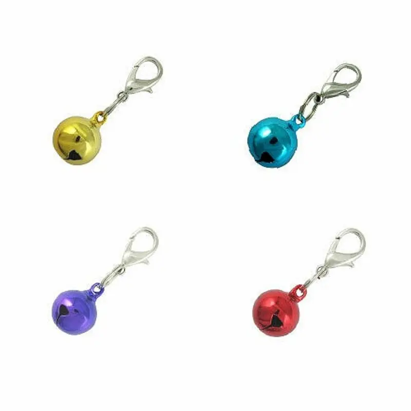 Dog or Cat Collar Bells Pink