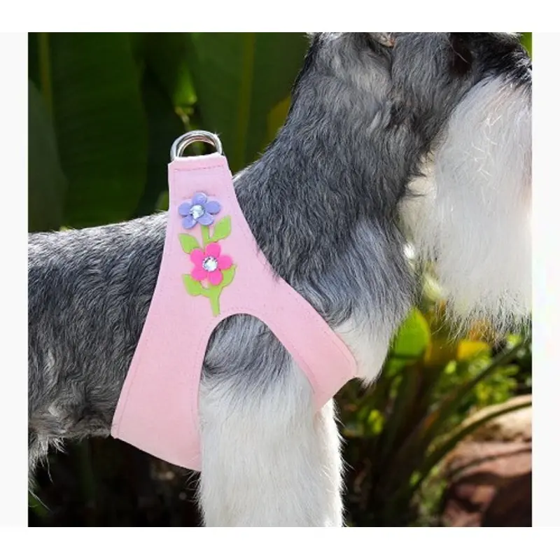 Secret Garden Puppy Pink Dog Harness - In Stock